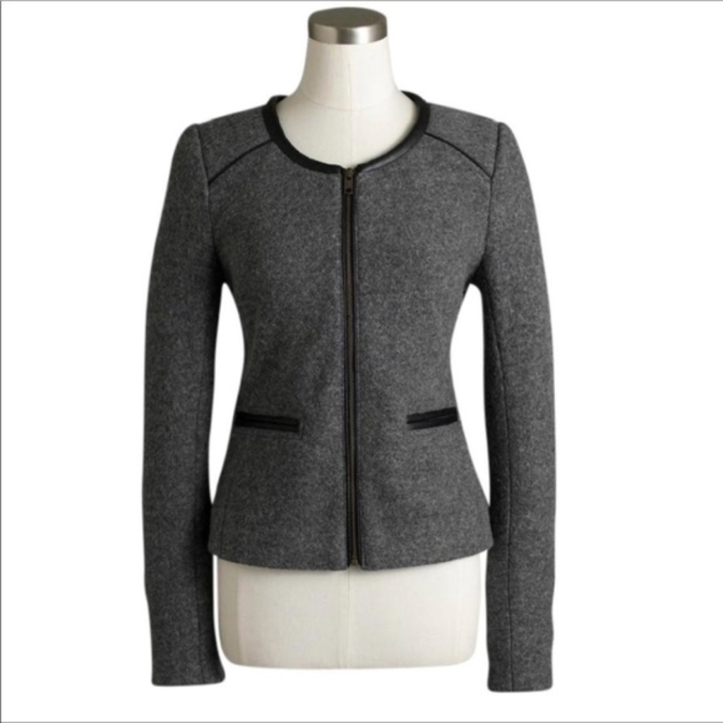 Nwt. J. Crew Factory Wool Jacket